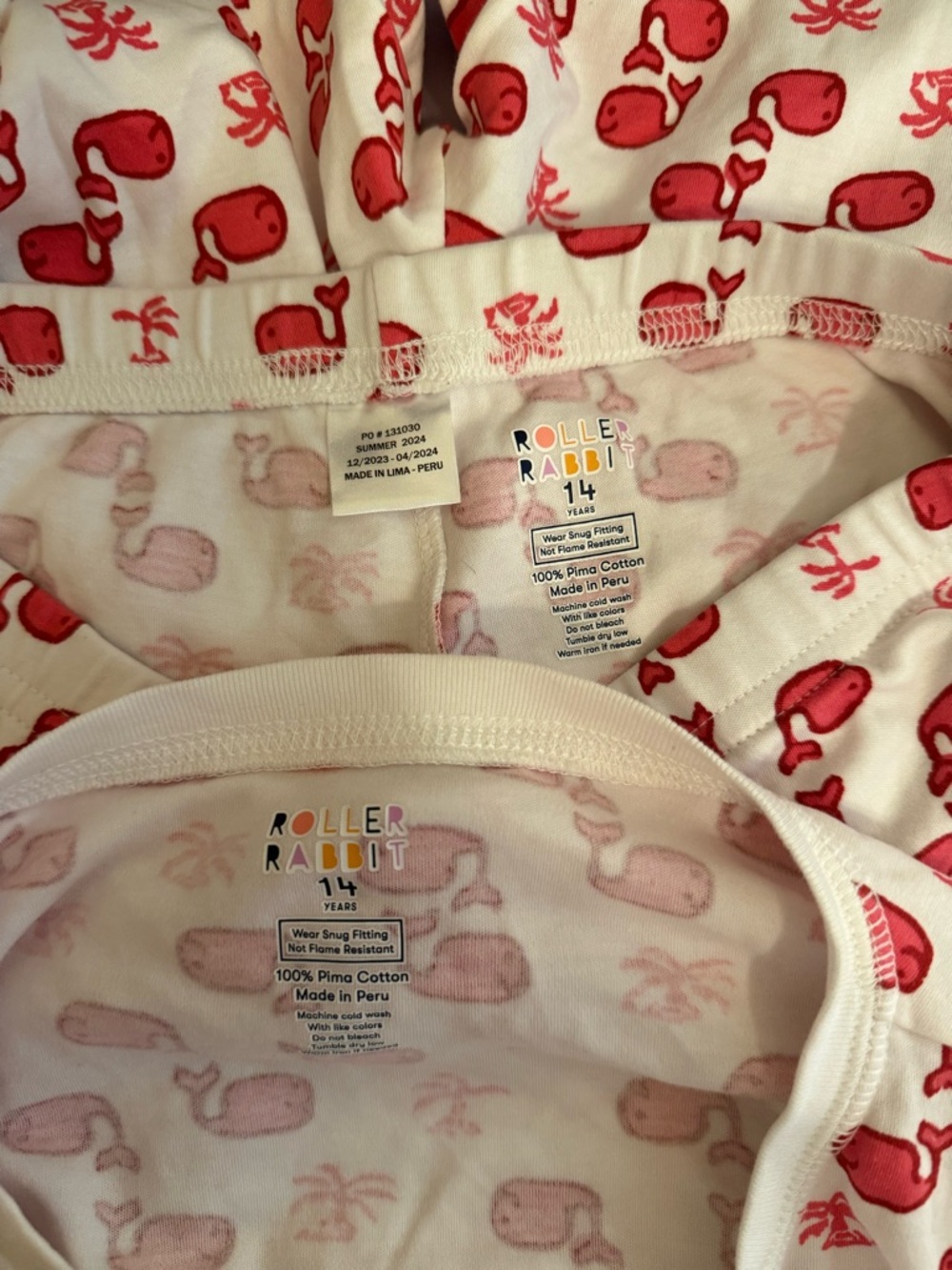 Roller Rabbit Kids Moby Pajamas - Picture 6 of 7